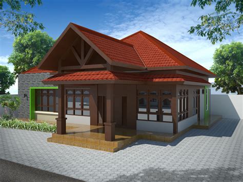 Desain Rumah Kampung Jawa